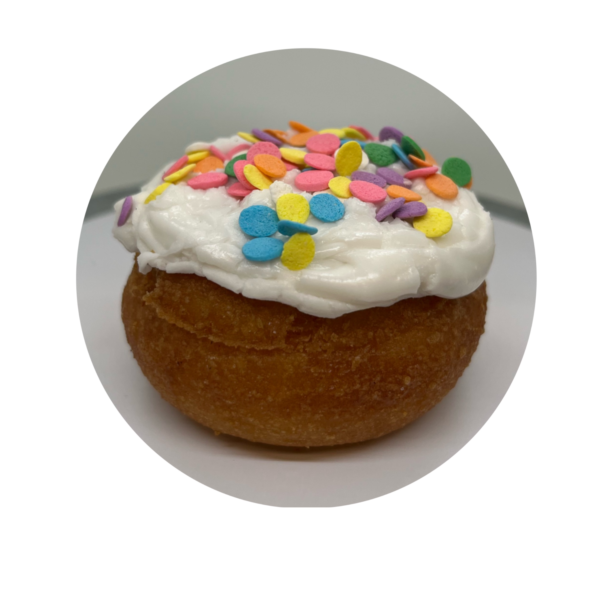 bday cake donut