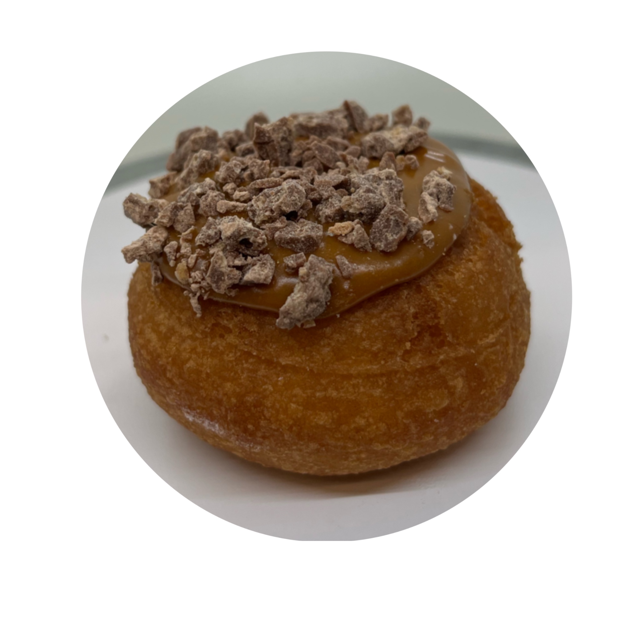 caramel crunch donut 1
