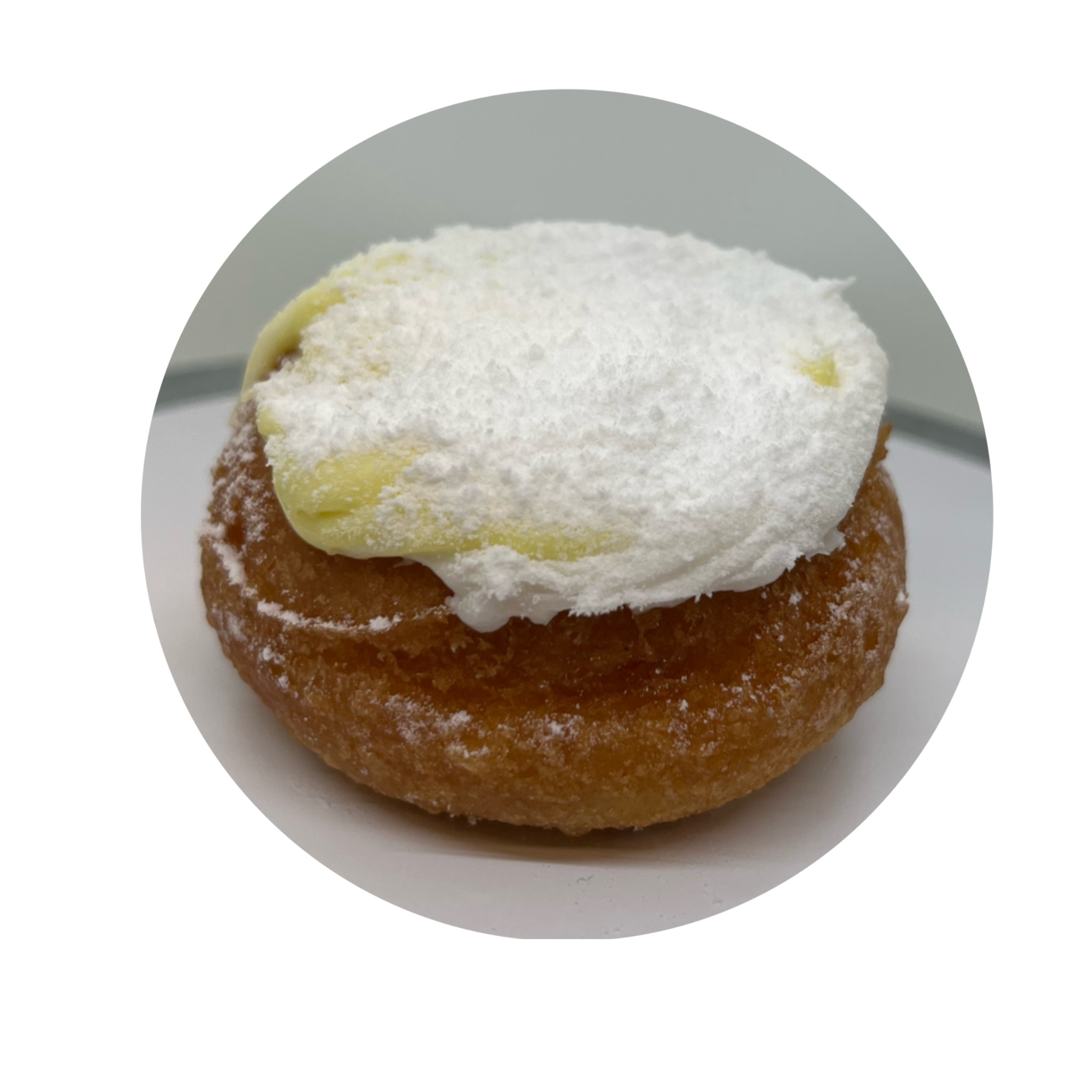 lemon bar donut 